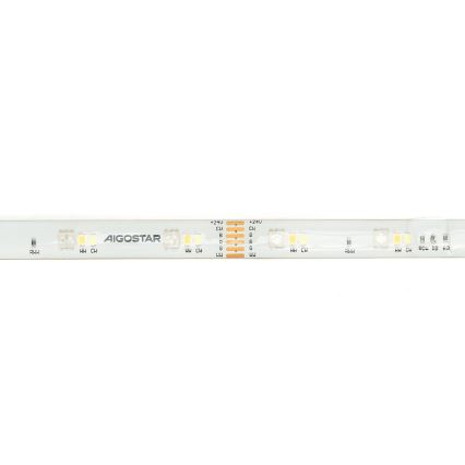 Aigostar - Tira LED RGBW com regulação 5m MESH Inteligente LED/24W/230V 2700-6500K + comando