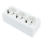 Aigostar - Tomada doméstica tripla SCHUKO 250 V / 16 A