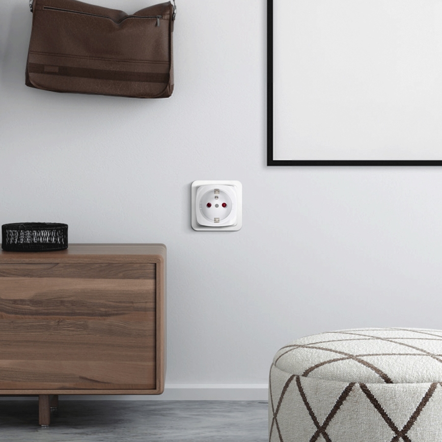 Aigostar - Tomada inteligente E 2300W Wi-Fi Tuya