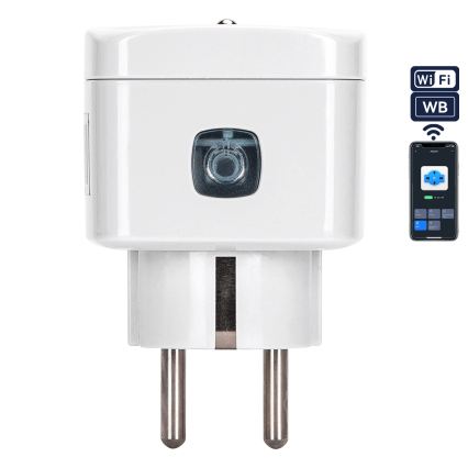 Aigostar - Tomada inteligente E 2300W Wi-Fi Tuya