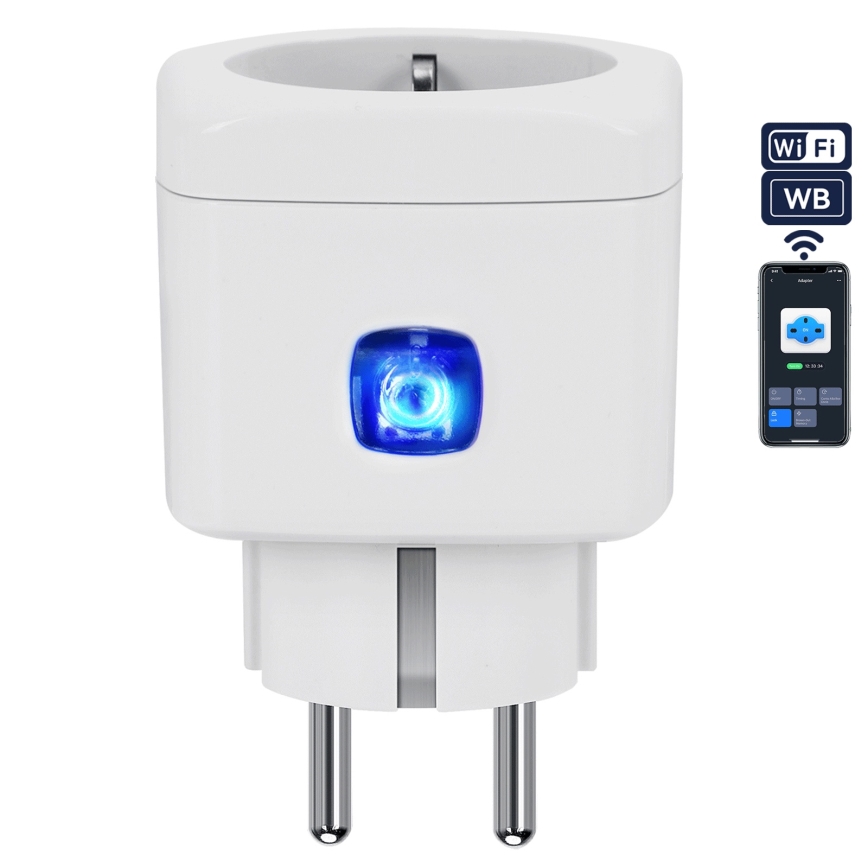 Aigostar - Tomada Inteligente F 2300W Wi-Fi Tuya