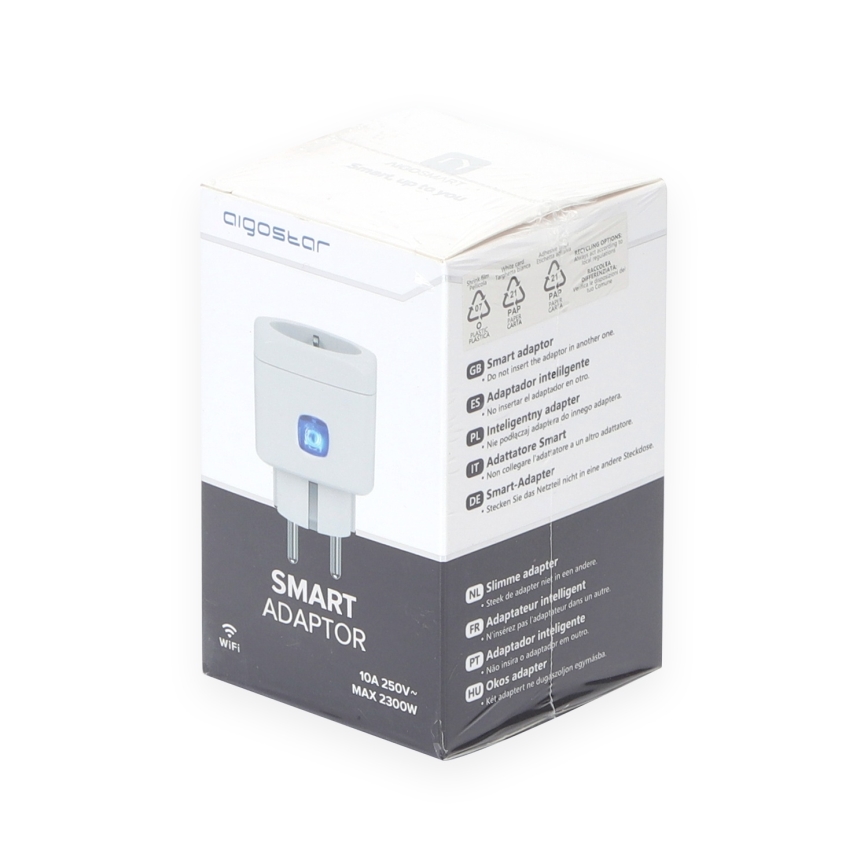 Aigostar - Tomada Inteligente F 2300W Wi-Fi Tuya