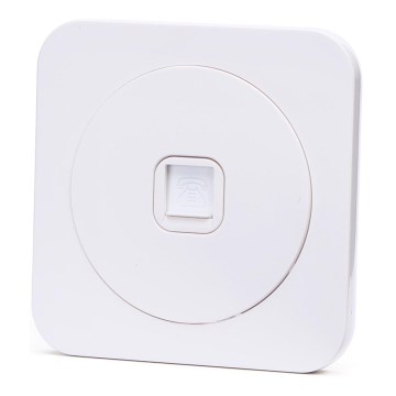 Aigostar - Tomada telefónica com moldura branca