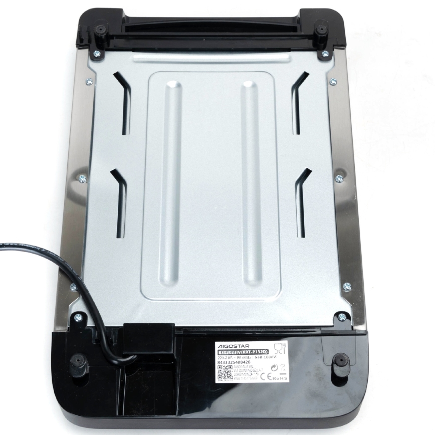 Aigostar - Torradeira 840-1000W/230V cromado mate