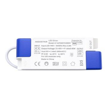 Aigostar - Transformador elétrico 40W/230V