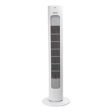 Aigostar - Ventilador de coluna 50W/230V branco + controlo remoto