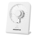 Aigostar - Ventilador de mesa 5W/5V branco