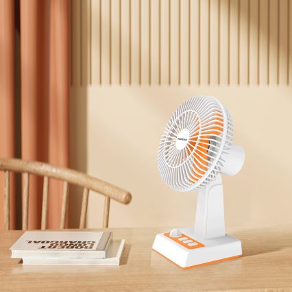 Aigostar - Ventilador de mesa 6W/USB