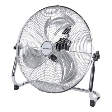 Aigostar - Ventilador de pé 100W/230V, diâmetro 54 cm, cromado brilhante
