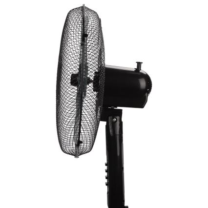 Aigostar - Ventilador de pé 50W/230V preto