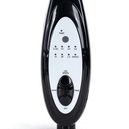 Aigostar - Ventilador de pé 55W/230V 130 cm preto + controlo remoto