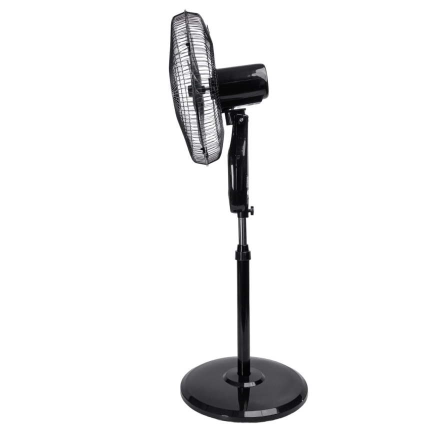 Aigostar - Ventilador de pé 60W/230V 130 cm preto + controlo remoto