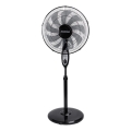 Aigostar - Ventilador de pé 60W/230V preto