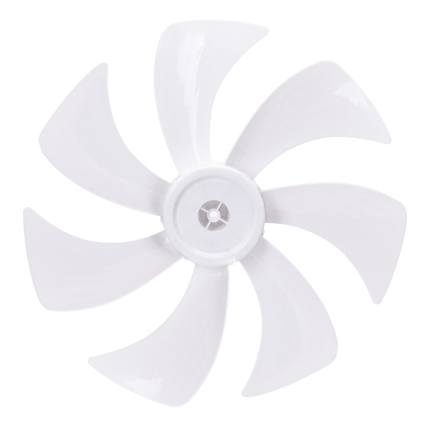 Aigostar - Ventilador de pie 60W/230V blanco + controlo remoto