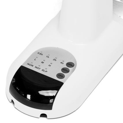 Aigostar -  Ventoinha de parede 45W/230V branco + comando