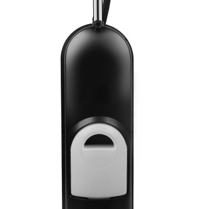 Aigostar - Ventoinha de pé com efeito de névoa 95W/230V preto/cinzento + comando