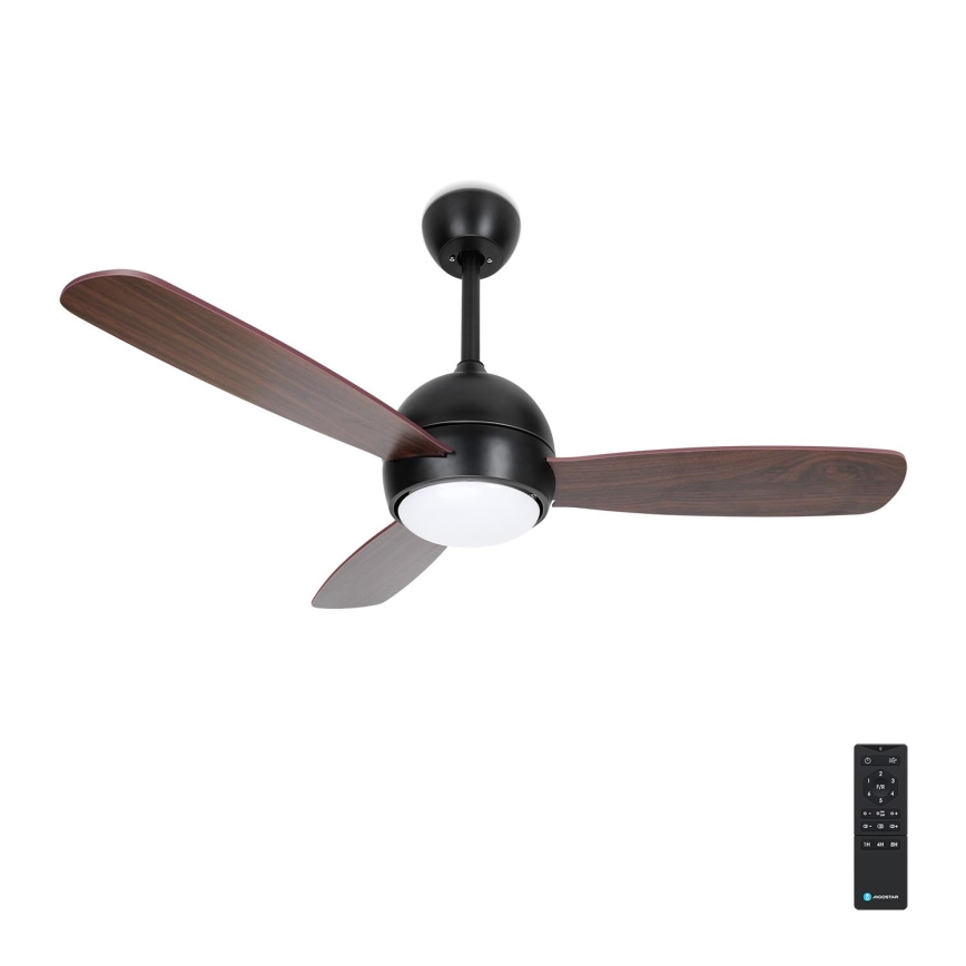 Aigostar - Ventoinha de teto LED com regulação LED/24W/230V 2700-6500K 106,6 cm + comando