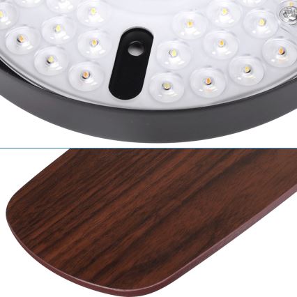 Aigostar - Ventoinha de teto LED com regulação LED/24W/230V 2700-6500K 106,6 cm + comando