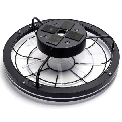 Aigostar - Ventoinha de teto LED com regulação LED/40W/230V 2700-6500K diâmetro 48 cm + comando preto