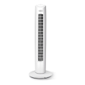Aigostar - Ventoinha de torre 45W/230V branco