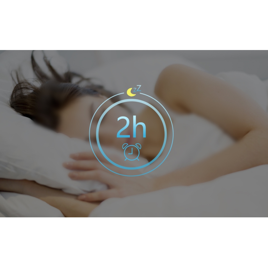 Aigostar - Ventoinha de torre 45W/230V preto/branco