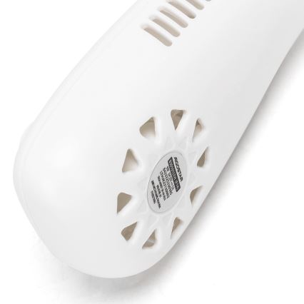 Aigostar - Ventoinha para o pescoço recarregável 4W/5V 2000mAh branco