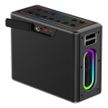 AKAI ABTSW-120 - Coluna sem fios com dois microfones, 80 W, bateria 4000 mAh, IPX6