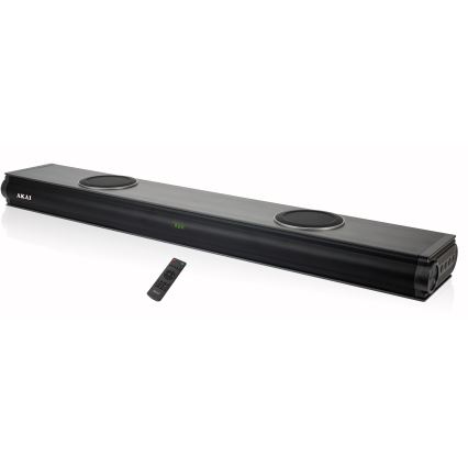 AKAI ASB-29 - Barra de som com subwoofer ativo 120W/230V + comando remoto