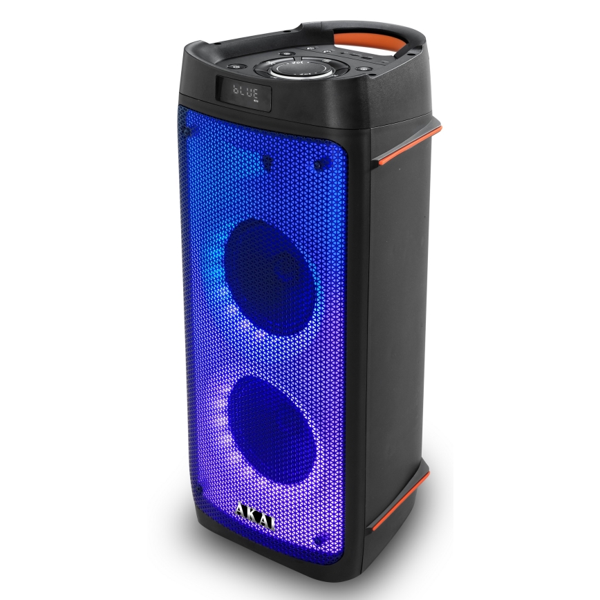 AKAI PARTY BOX 810 - Coluna sem fios 65W/230V 5000 mAh + controlo remoto