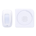 Alarme 230V com sensor de movimento sem fios a 3xAAA/5V branco