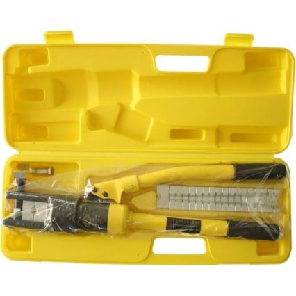 Alicate de pressão hidráulica para abraçadeiras de cabo 240mm