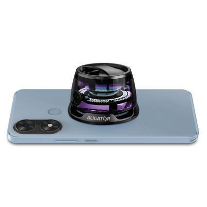 Aligator ABSMB01 - Altifalante magnético para MagSafe Mini Beat 400 mAh preto