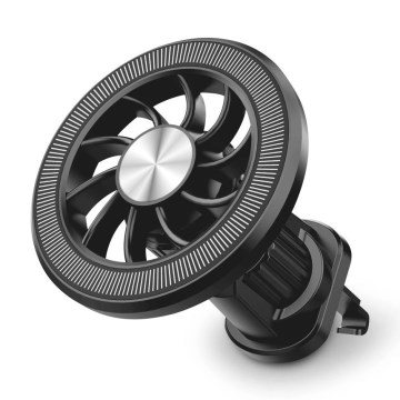 Aligator AMS06BK - Suporte magnético MagSafe para telemóvel para automóvel, preto