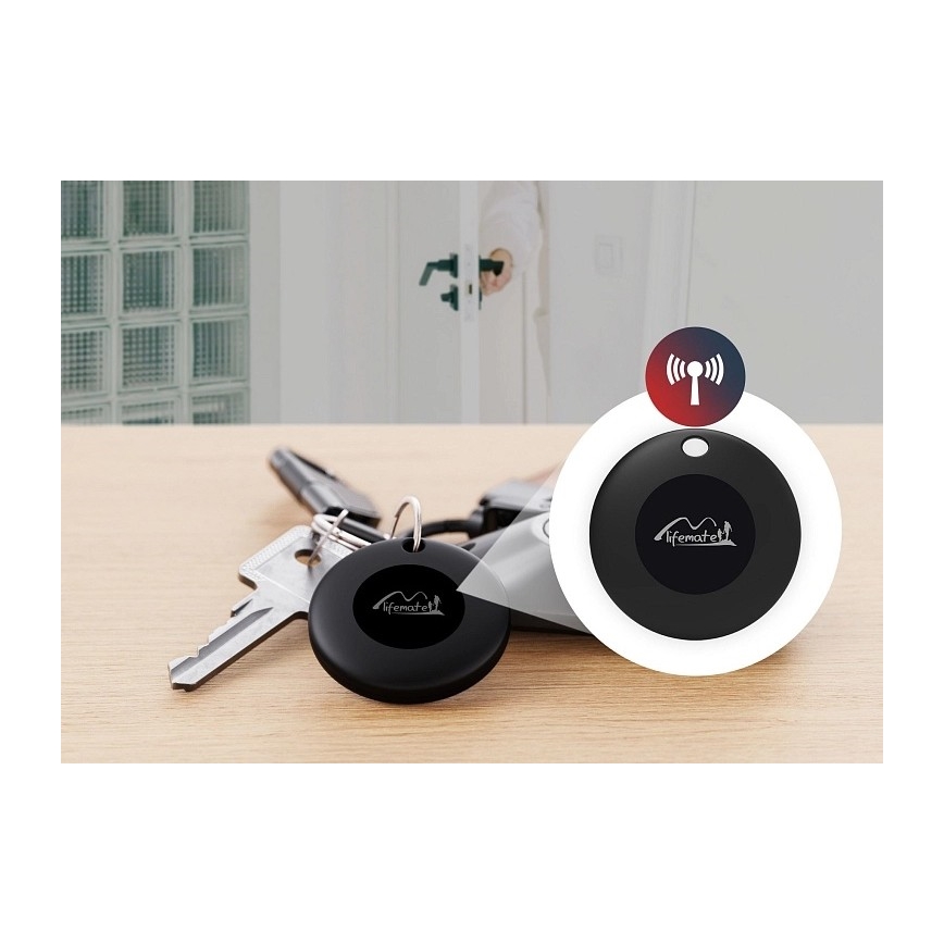 Aligator APD001 - Localizador Life Tag 1xCR2032 IP65 preto