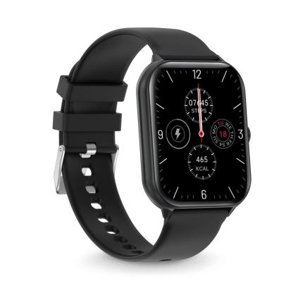Aligator AW10BK - Relógio inteligente Watch GO 220 mAh IP67 preto