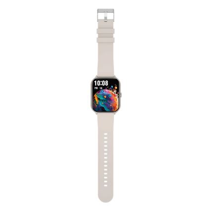 Aligator AW10SR - Relógio inteligente Watch GO 220 mAh IP67 creme