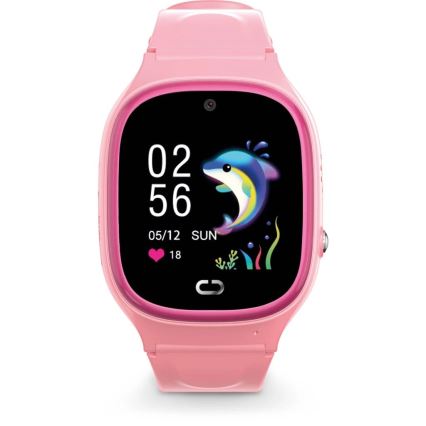 Aligator AW11PK - Relógio inteligente Watch Junior 2, 450 mAh, IP67, Wi-Fi, rosa