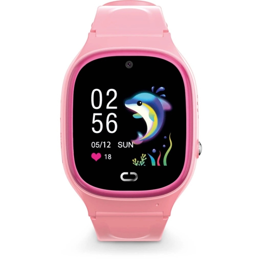 Aligator AW11PK - Relógio inteligente Watch Junior 2, 450 mAh, IP67, Wi-Fi, rosa