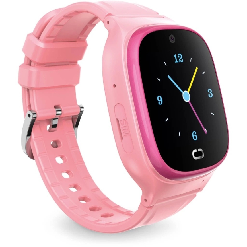 Aligator AW11PK - Relógio inteligente Watch Junior 2, 450 mAh, IP67, Wi-Fi, rosa