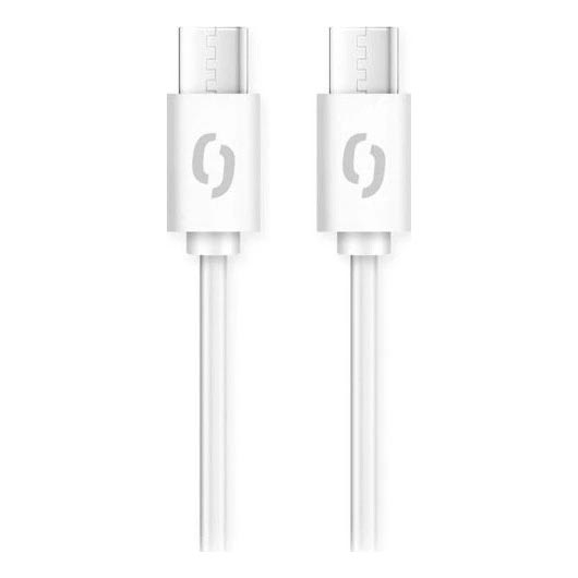 Aligator DATKP47 - Cabo USB-C para USB-C, Power Delivery 100 W, 1,5 m, branco