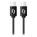 Aligator DATKP58 - cabo USB-C para USB-C, Power Delivery 65 W, 2,5 m, preto