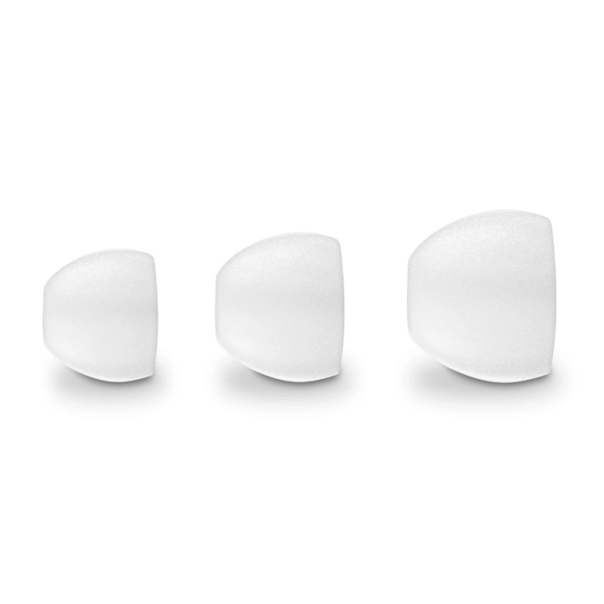 Aligator TWS08WT - Auriculares sem fios com Cancelamento Ativo de Ruído (ANC), 200 mAh + 2x 30 mAh, IP40, brancos