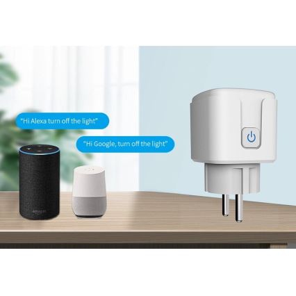 Aligator WAL001 - Tomada inteligente 3680W/230V/Tipo E/16A Wi-Fi Tuya