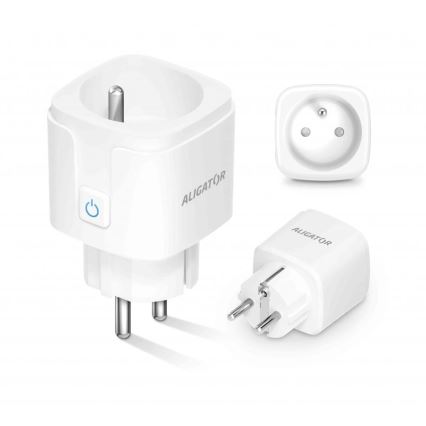 Aligator WAL001 - Tomada inteligente 3680W/230V/Tipo E/16A Wi-Fi Tuya