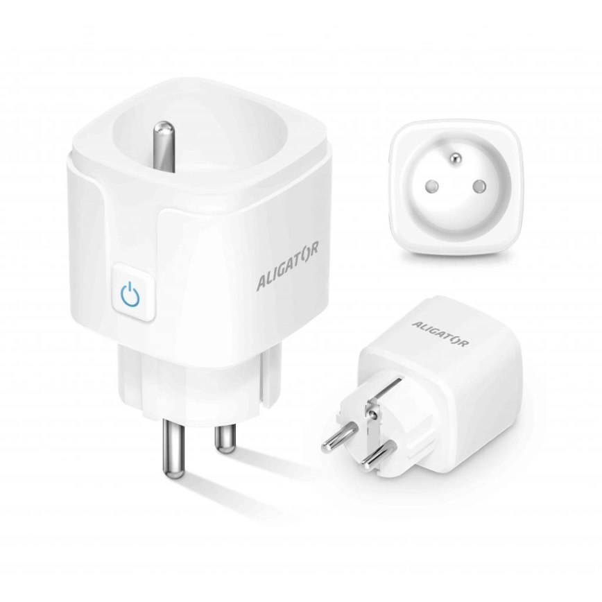 Aligator WAL001 - Tomada inteligente 3680W/230V/Tipo E/16A Wi-Fi Tuya