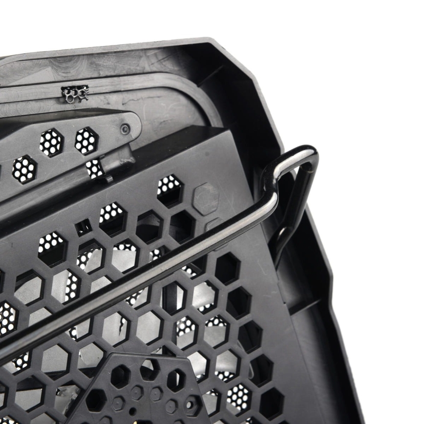 Almofada de arrefecimento para portátil 4x ventoinha 2xUSB preta