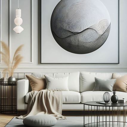 Alora Mood - Lustre LED suspenso por cabo BIJOU LED/20W/230V 3000K cromado mate