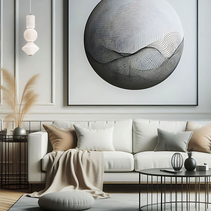 Alora Mood - Lustre LED suspenso por cabo BIJOU LED/20W/230V 3000K cromado mate