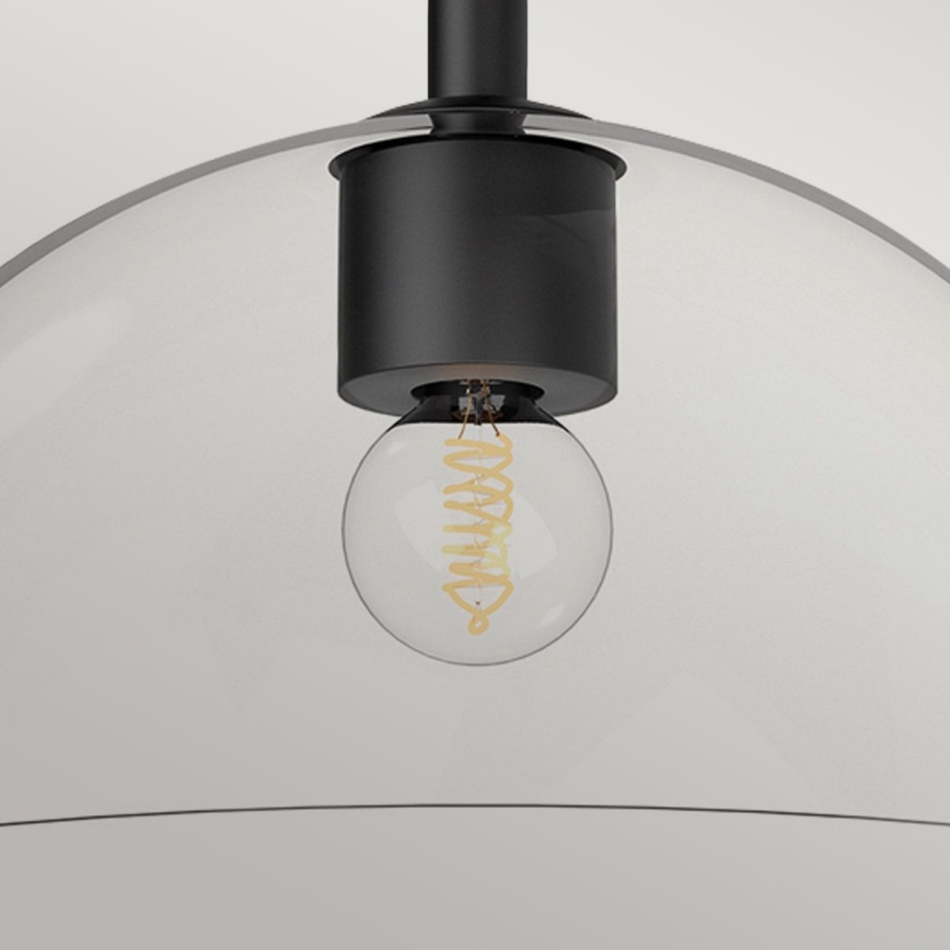 Alora Mood - Luminária de teto JUDE 1xE27/60W/230V Ø 30,5 cm preta