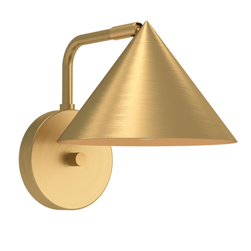 Alora Mood - Candeeiro de parede REMYCK 1xE27/60W/230V dourado